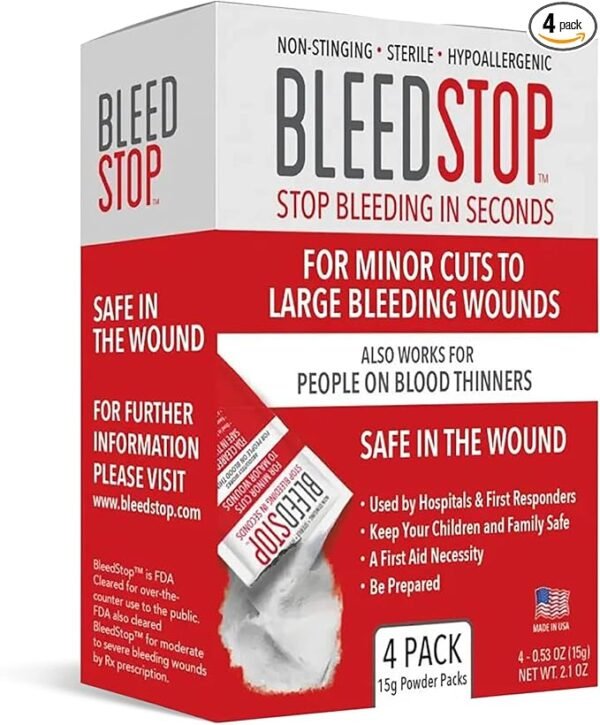 BleedStop First Aid Powder