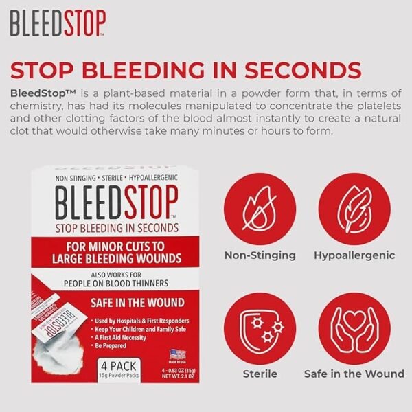 BleedStop First Aid Powder - Image 4